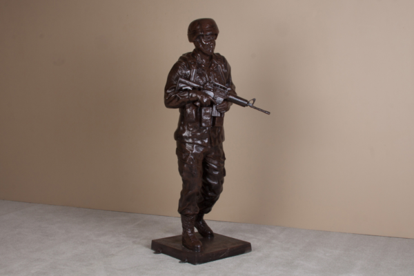 Standing American Soldier Statue - $3,000