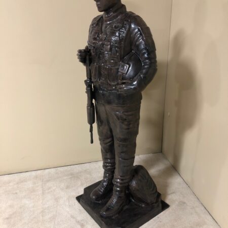 Female Standing American Soldier Statue - $3,000